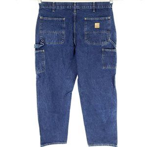 CARHARTT 38x32 Carpenter Dungarees Painters Loose